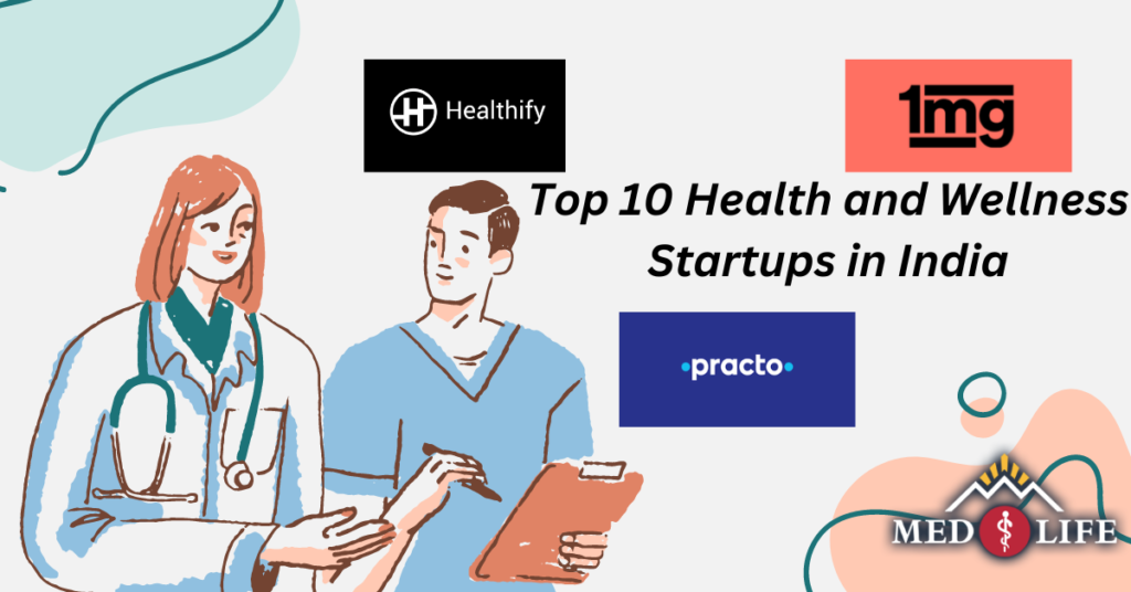 Top 10 Health and Wellness Startups in India