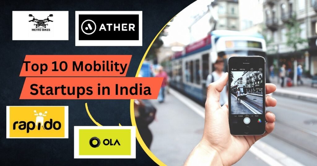 Top 10 Mobility Startups in India