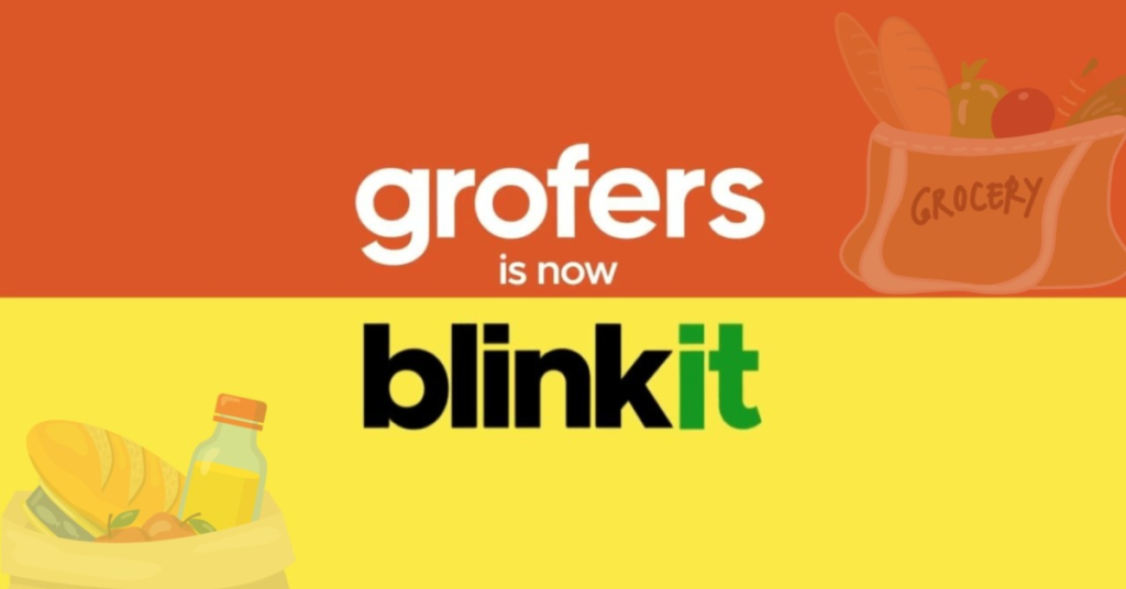 Grofers (now Blinkit) - Top 10 Online Grocery Stores in India